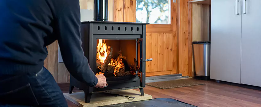 Open Hearth Wood Fireplace Installation in Kennewick, WA