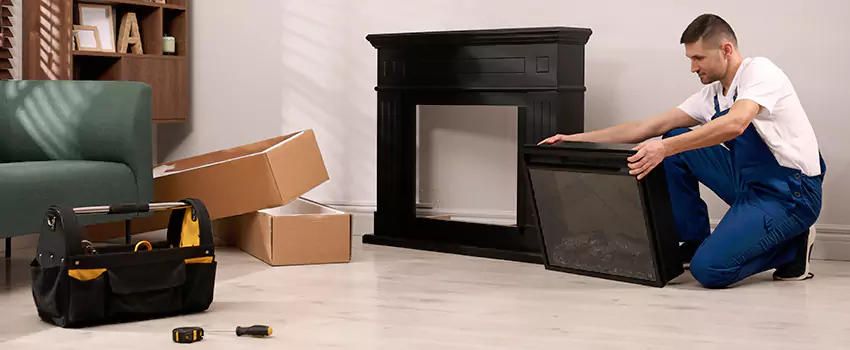 Old Rusted Metal Fireplace Repair And Replacement in Kennewick, WA