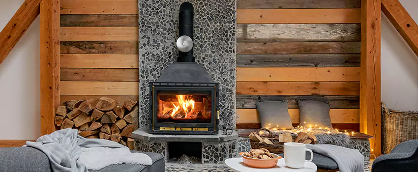 Thelin Hearth Products Direct Vent Gas Stove Fireplace Inspection in Kennewick, Washington